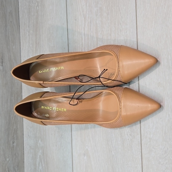 Marc Fisher Women Mesh Gildie-R The Pointed toe Heels shoes sz 9.5M - Picture 5 of 14